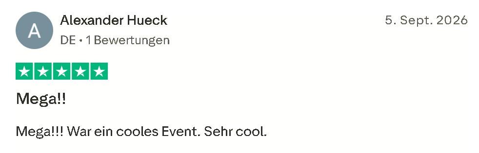 Allgemeine Bewertung Mister Neo 03