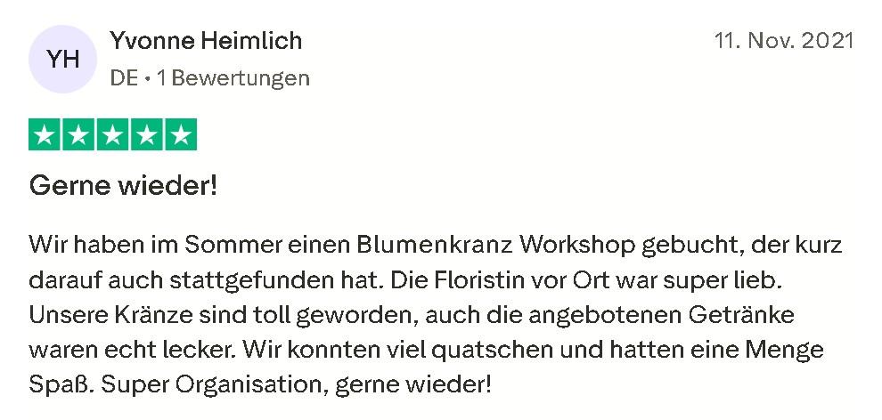 Blumenkranz Binde Bewertung Mister Neo 03