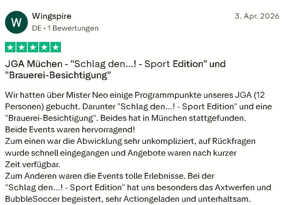 Schlag den ...! Sport Edition Bewertung Mister Neo