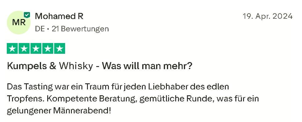 Whisky Tasting Bewertung Mister Neo