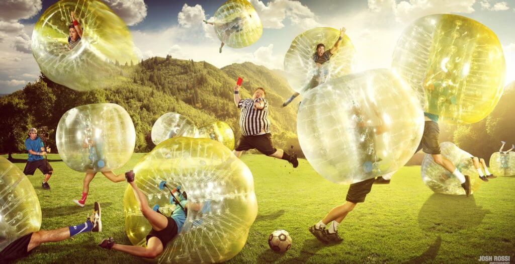 Bubble Soccer Erlebnis