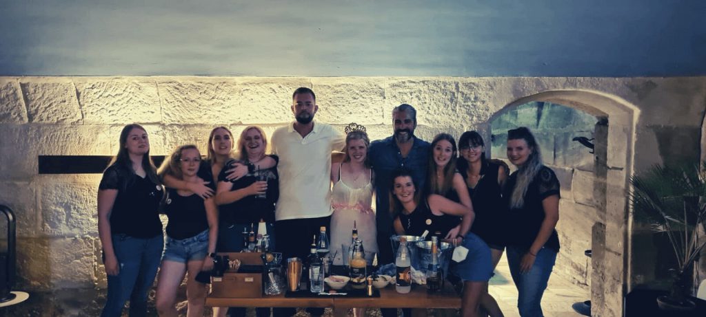 Cocktail Kurs beim Junggesellenabschied, Team-Event, Geburtstag