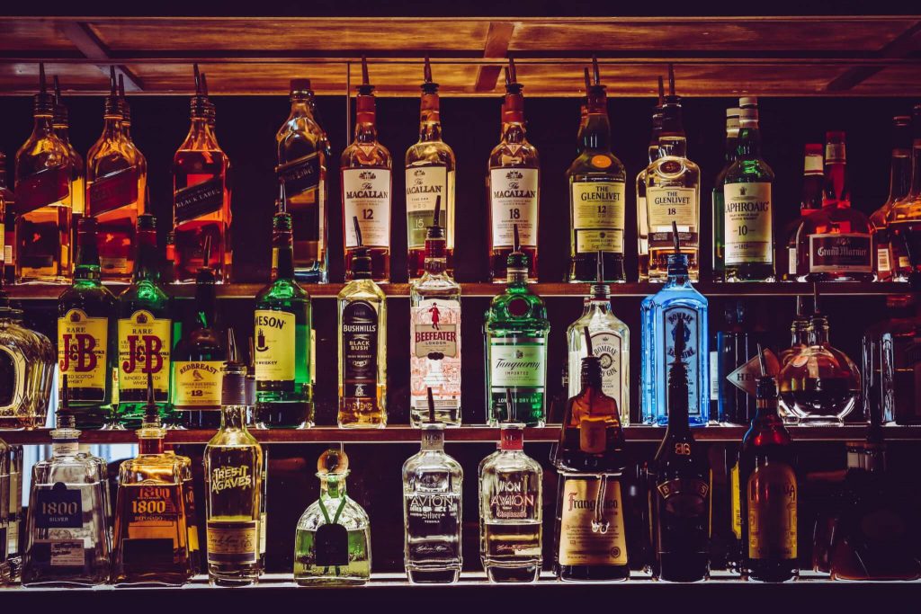 Alkohol beim JGA Pub Crawl