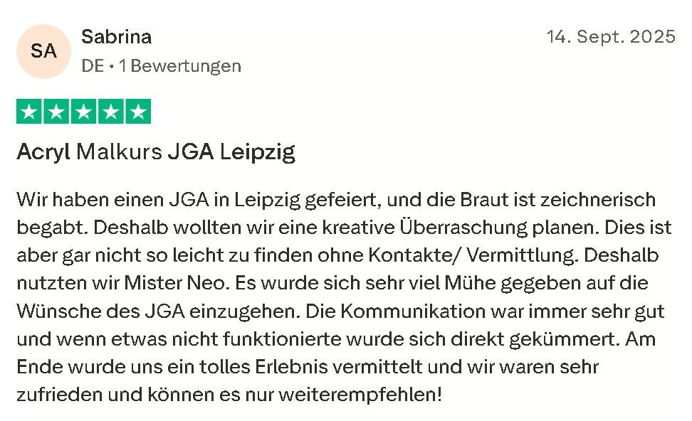Malkurs Bewertung Mister Neo