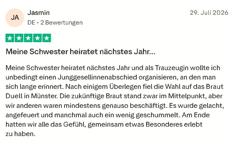 Braut Duell Bewertung Mister Neo 03
