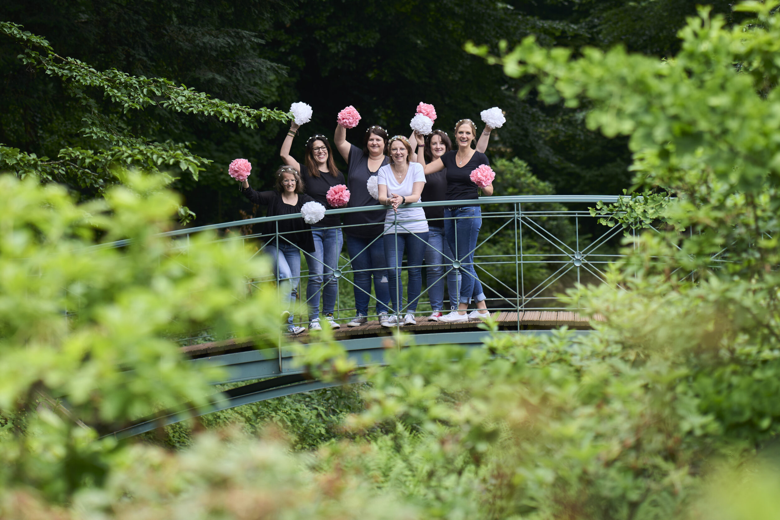 Fotoshooting für einen JGA