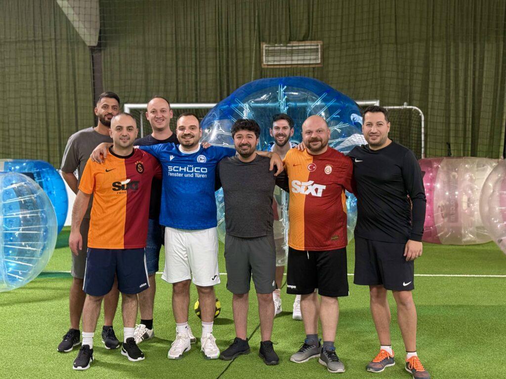 Firmenevent Referenz Bubble Soccer