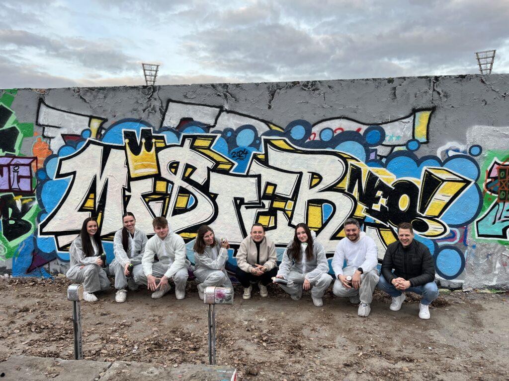 Firmenevent Referenz Graffiti Workshop