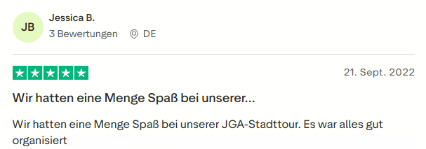 positive Bewertung zur Food Safari mit Mister Neo