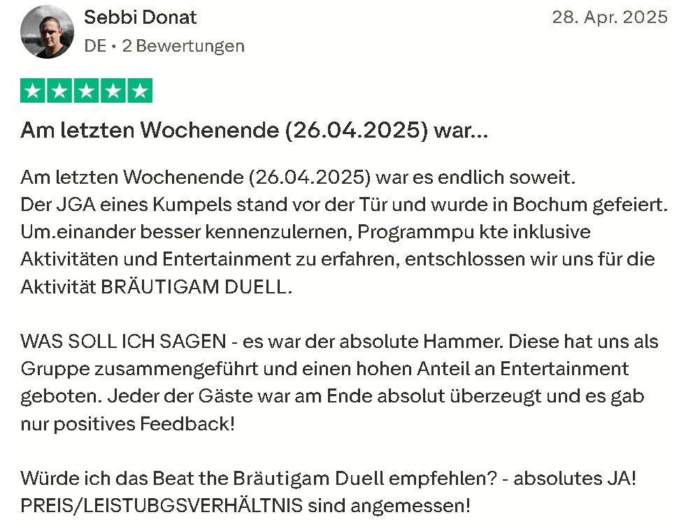 Bräutigam Buell Bewertung Mister Neo 03